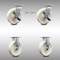 Service Caster 8 Inch Stainless Steel Nylon Caster Set with 2 Brakes/Swivel Lock 2 Rigid SCC SCC-SS30S820-NYB-TLB-BSL-2-R-2 - alternate 1